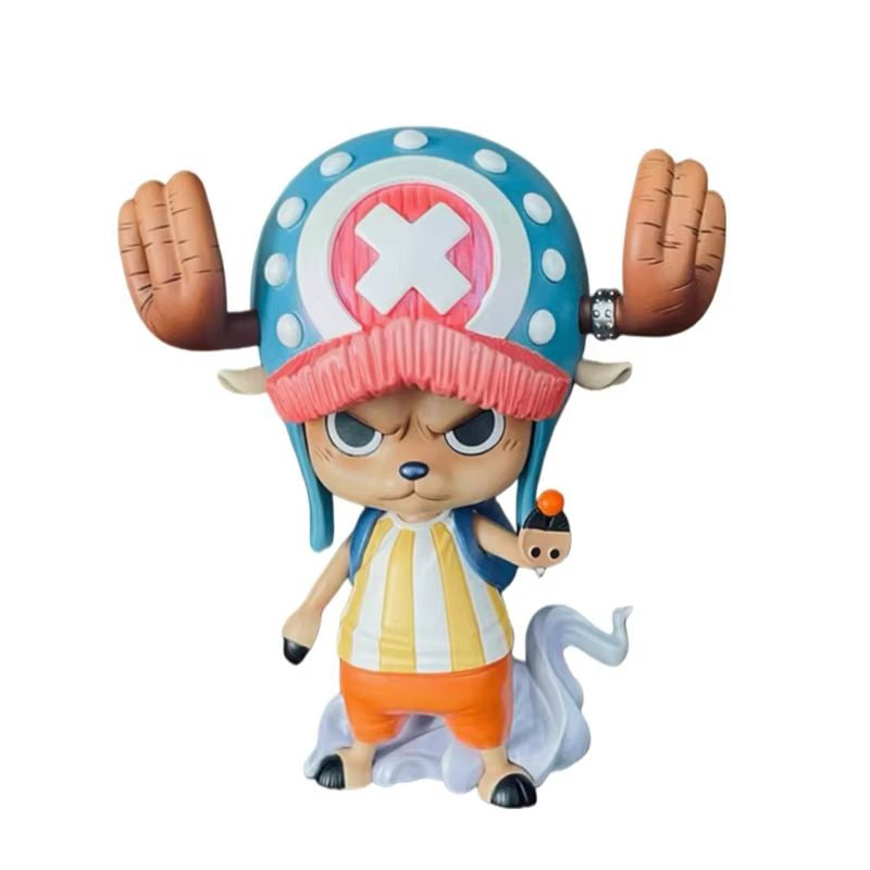 ONE PIECE Mais Vendido 10cm Anime Figuras Tony Tony Chopper Figura Estátua de PVC Fofa Coleção Modelo Presentes de Aniversário Presente de Brinquedo Personalizado