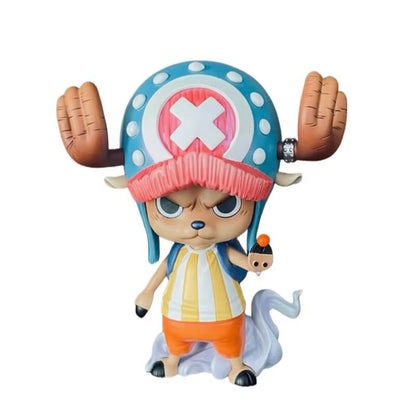 ONE PIECE Mais Vendido 10cm Anime Figuras Tony Tony Chopper Figura Estátua de PVC Fofa Coleção Modelo Presentes de Aniversário Presente de Brinquedo Personalizado