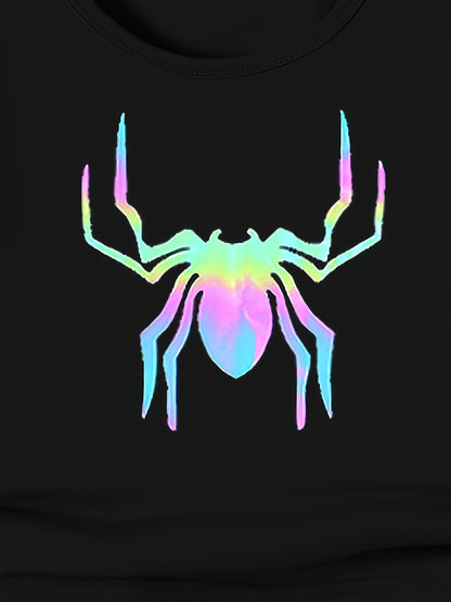 Summer Baby Boy Clothes Set Kid Girls Cartoon Colorful Spider Printed T-Shirts And Shorts 2pcs Suit Children Top Bottom Outfits