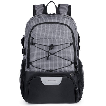 Mochila Esportiva de Basquete para Deslocamento Caminhada Trekking Acampamento com Bolso para Calçados, Viagem ao Ar Livre, Futebol, Academia, Mochila Escolar