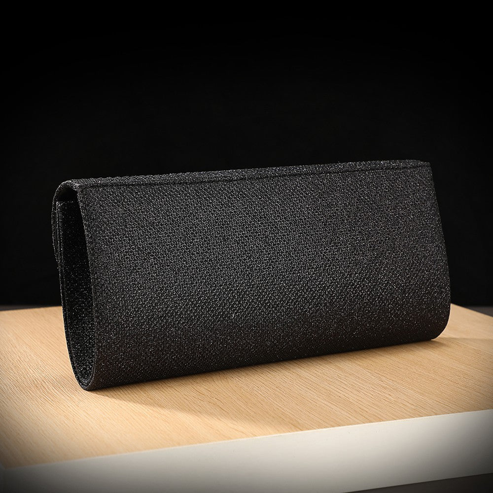 Ladies' wedding bride bridesmaid clutch bag elegant socialite party banquet evening dress bag detachable chain single-shoulder