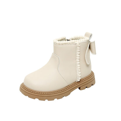 Autumn Winter Baby Kids Short Boots Super Warm Boys Girls Shoes Pu Leather Children Boots Fashion Toddler Boots Kids Snow Shoes