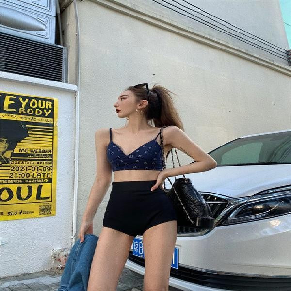 Black Shorts Women Skinny High Waist 5XL Solid Summer New Hot Girl Dancing Hipster K Pop Sexy Club Streetwear Hip Hop Casual Ins