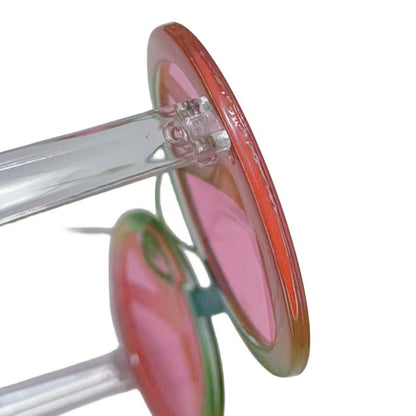 New Peace Anti War Style Round Sunglasses Women Men Sun Glasses Circular Shades Eye Glasses for Party Female Eyewear Sunglasses