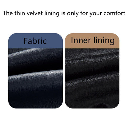 Spring and Autumn Men's Motorcycle Suit Leather jacket Color blocking American baseball collar pilot casual PU leather jacket