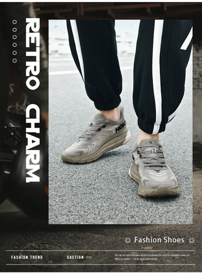 TQBQQ Men's Running Shoes Lightweight Breathable Comfortable Cushioned Sneakers for Walking Gym Casual Wear Athletic Shoes