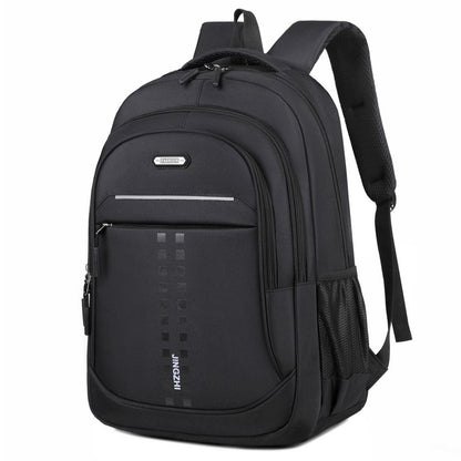 Men's and women's backpack Oxford waterproof backpack Business computer bag Leisure travel backpack High school student backpack