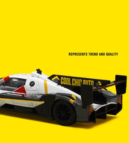 1:24 BMW M Hybrid BMW M Motorsport DTM LMDh Carro Miniatura de Liga de Metal Fundido Modelo de Carro em Escala Som?Luz Brinquedo Infantil de Carro Presente