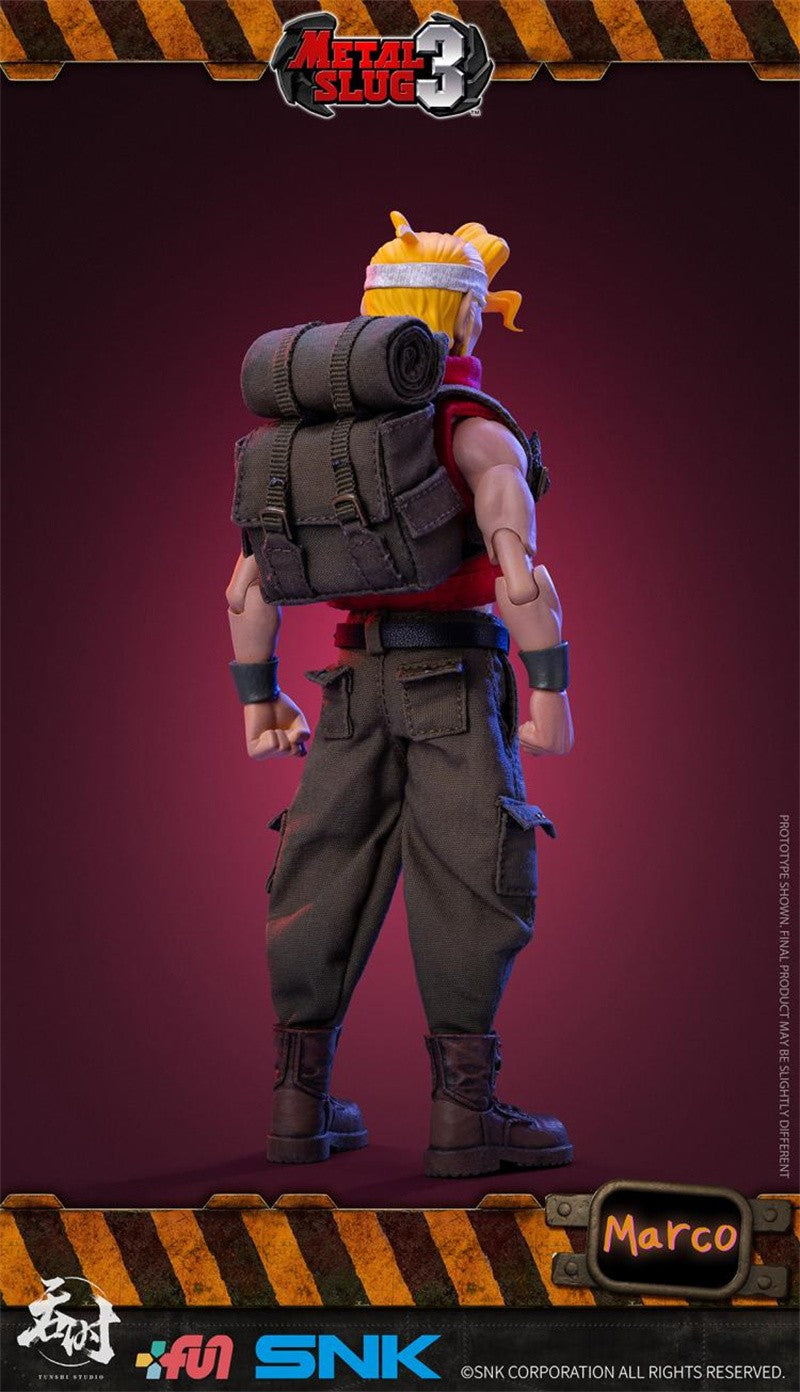 ?EM ESTOQUE? Estúdio TUNSHI Modelo Original SNK Metal Slug 3 Marco Tarma Clark Still RALF JONES Soldado Rebelde 1/12 Boneco Robô
