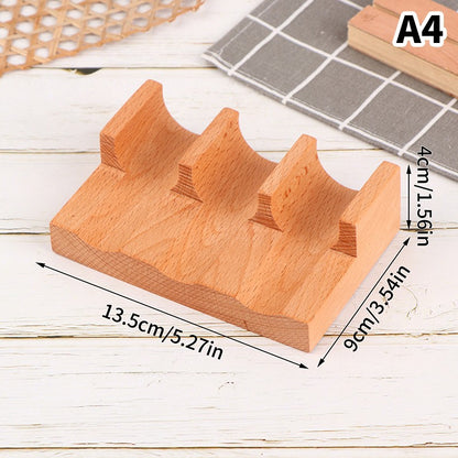 1Pc Japanese Sushi Rack Wooden Taco Snack Food Holder Wood Plate Cuisine Stand Sashimi Sushi Boat For Restaurant Hotel Home