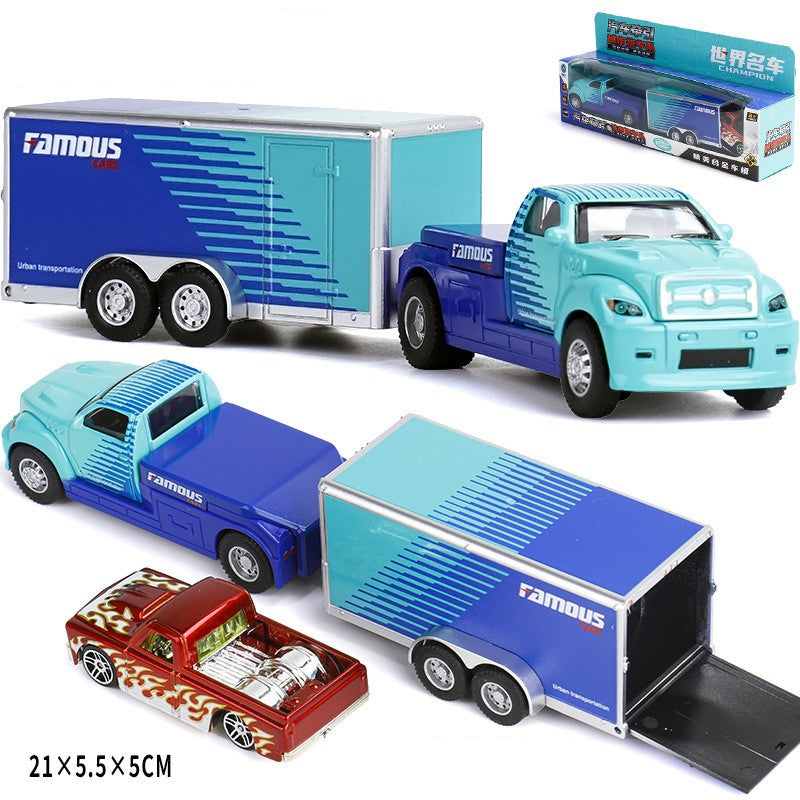 Caminhão Scania Contêiner 1:64 Caminhão Contêiner Americano Liga de Metal Diecast Modelo de Carro Veículos em Miniatura Colecionáveis Hobby Presente