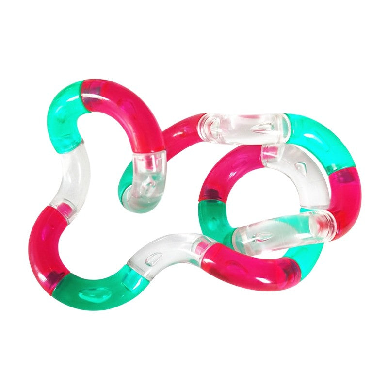 Rotating Twisting Fidget Toys Deformable Rope Educational Tangle Rope Stress Relief Sensory Toy Thinking Training Gifts ?? ????