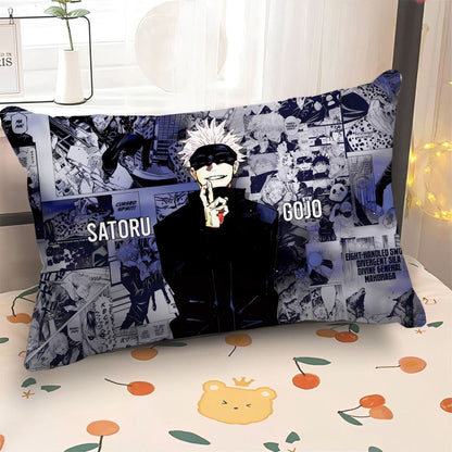 Jujutsu Kaisen peripheral pillow double side pillowcase Cartoon anime Itadori Yuji bedroom bed pillow Gojo Satoru soft pillow
