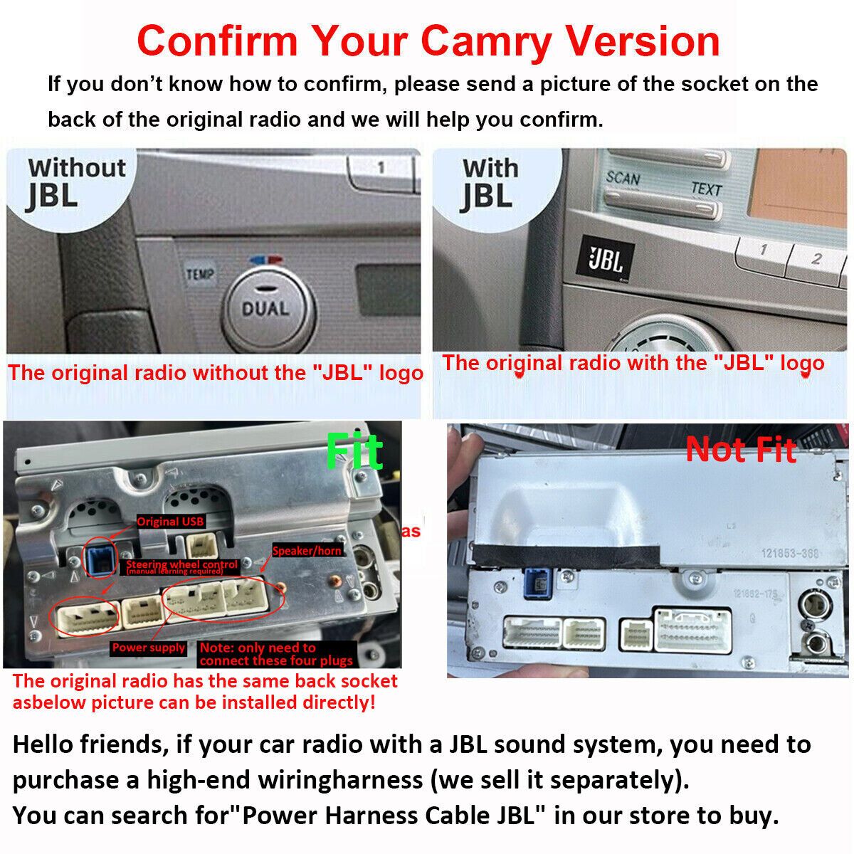9" Android 14 Car Radio Multimedia Video Player 2 Din For Toyota Camry 2006 2007 2008 2009 2010 2011 GPS Navi Head Unit Carplay