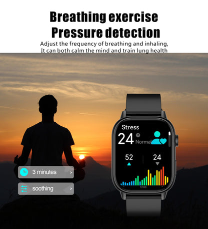 LIGE 2025 Para Android IOS GPS Smart Watch Feminino Tela HD de 2.01" Frequência Cardíaca Chamada Bluetooth Bússola IP68 À Prova D'água Smartwatch Masculino