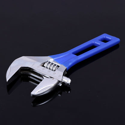Chave Inglesa de Cabo Curto de 8" com Abertura de Mandíbula de 55 mm para Encanamento, Reparo Automotivo e Manutenção Doméstica