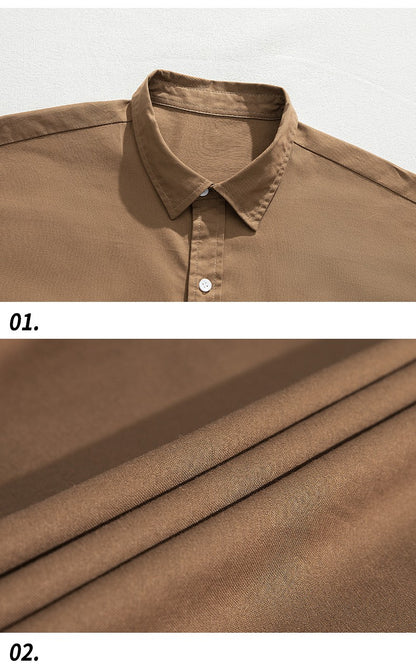 Japan Style Cargo Shirts Men Summer  Pure Cotton Loose Casual Pocket Shirts Men Women Plus Size Short Sleeve Shirt