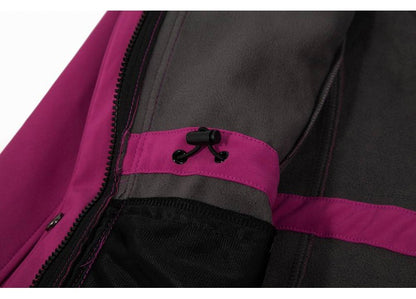 Women's Hiking Jacket Long Soft Shell Fleece Outdoor Windbreaker Camping Trekking Climbing Female Coats Winter