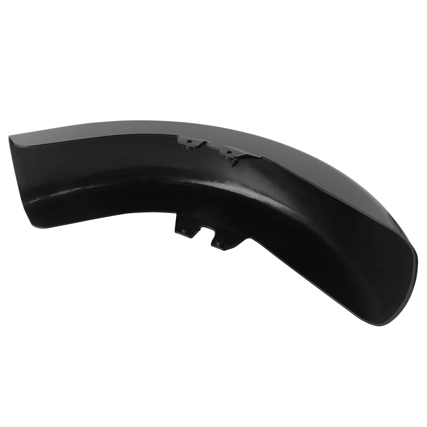 Para-lama dianteiro de plástico ABS preto vívido para motocicleta Harley Touring Road Electra Street Glide 1989-2013