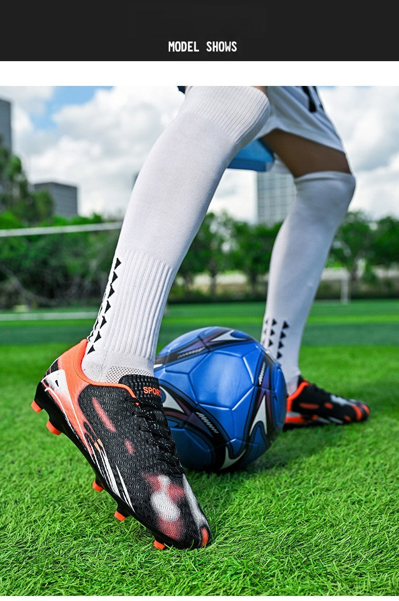 New Men's Soccer Shoes Cleats  Non-Slip Training FG Football BootsTop Quality Sneakers Wholesale Drop Shipping Unisex Adult 2025