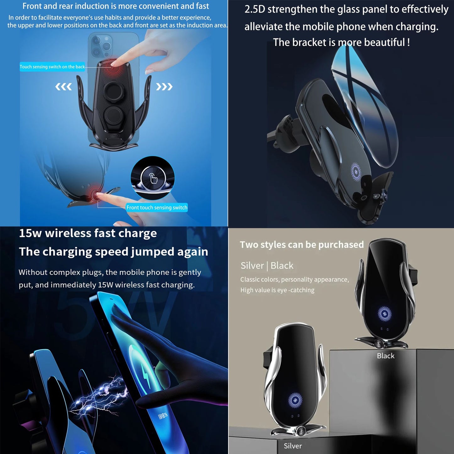 Car Mobile Phone Holder for Mitsubishi Eclipse Cross 2018 2019 2020 2021 2022 2023 2024 GPS Bracket Navigation Stand Auto