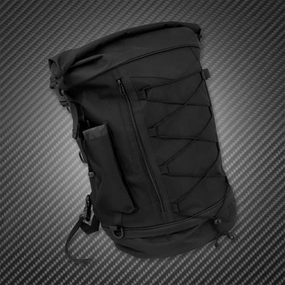 Mochila Universal para Motocicleta, Alforje, Sissy Bar, Encosto, Bolsa de Bagagem Traseira, Mochila Multifuncional para Exterior com Alças