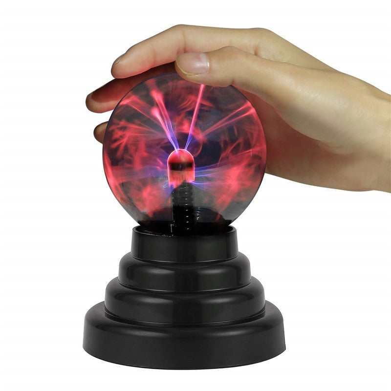 3/4/5/6/8 inch Novelty Magic Plasma Touch Sensitive Lamp Child Holiday Gift Indoor Desktop Decoration Glass Ball Night Lights