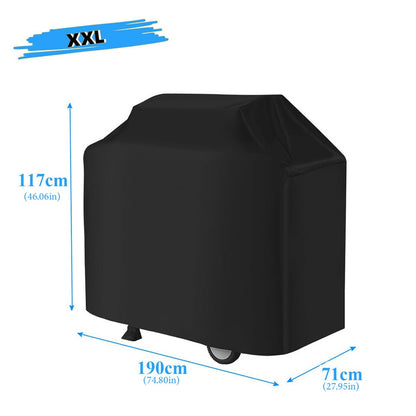Outdoor Barbecue Gas Grill Cover Waterproof UV Protection Grill Cover Fade Resistant for Weber Holland Jenn-Air Brinkmann Grill