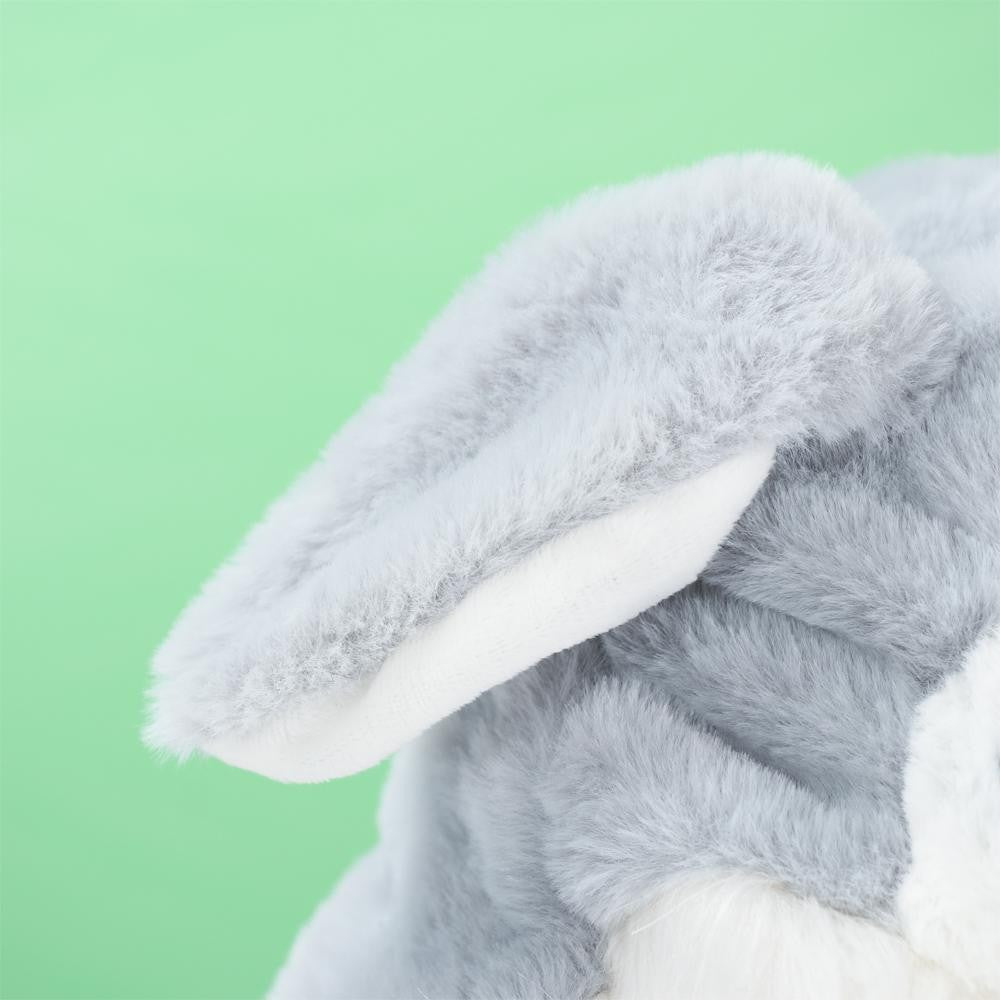 Women Girls Soft Warm Moving Jumping Rabbit Pinch Airbag Animals Ear Hat Funny Cap Plush