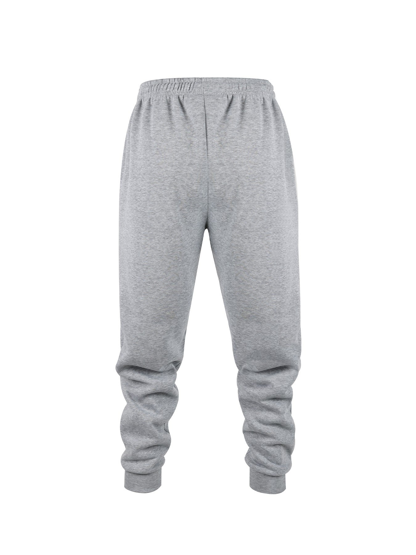 Men's Casual Pants Autumn Winter Fleece Sweatpants Men Running Jogger Sports Gym Trousers Fashion Solid Color Workout Long Pants