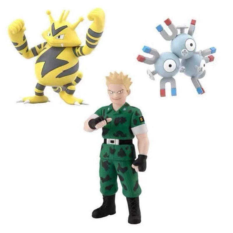 In Stock Pokemon Action Figure Ectoplasma Electabuzz The World of Proportions Anime Model Desktop Ornament Children Toys Gifts