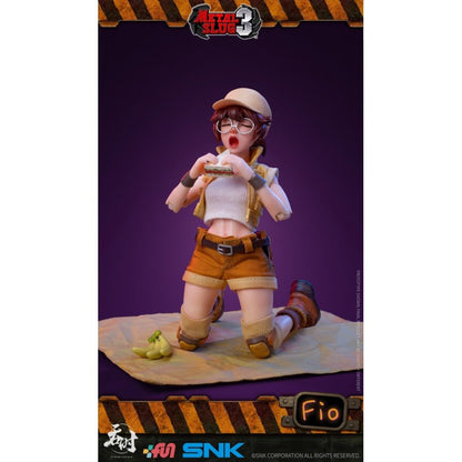 Boneco de Ação Original Snk Metal Slug Toy Fior Airi Sisters 1/12 Coleção de Pano Modelo Colecionável Decoração