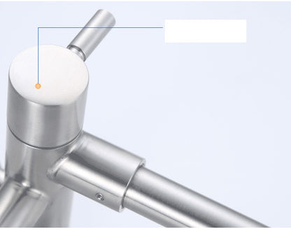 Kitchen Faucet 304 stainless steel into the wall horizontal cold faucet spray set bidet nozzle double control faucet  XT-180