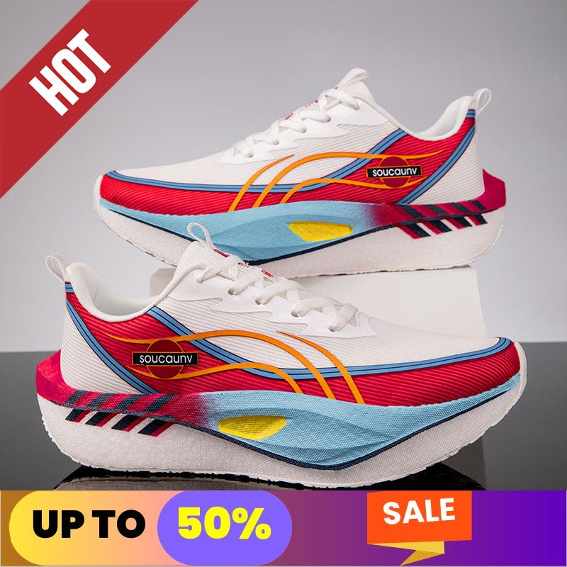 Running Shoes Casual Carbon Board Marathon Men Sports Tenis Air Breathable Women's Comfortable Athletic Nonskid Leisure Sneakers