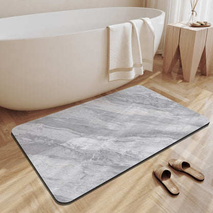 Diatomaceous Earth Bath Mat Bathroom Absorbent Foot Mats Non-Slip Shower Pad Toilet Carpet Quick Dry Entrance Doormat Washable