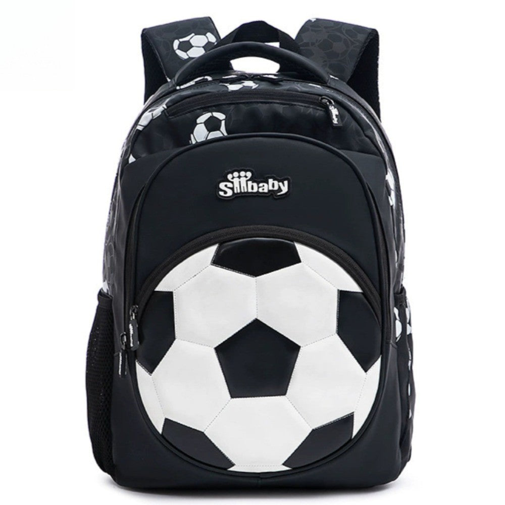 Mochila Infantil Menino Futebol Escolar Anime para Crianças Adolescentes Viagem Mochila Escolar