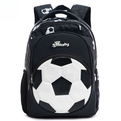 Mochila Infantil Menino Futebol Escolar Anime para Crianças Adolescentes Viagem Mochila Escolar