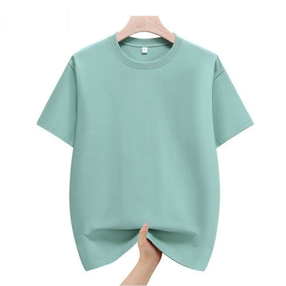Fast Shipping T-Shirts Men Male Tee Shirts Summer Cotton Basic Under Wear Tshirts Boy Plus Size 4XL 5XL Man Clothing Solid Tops