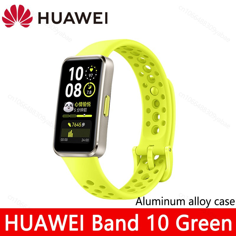 2025 NOVO Smartwatch HUAWEI Band 10 Original Compatível com IOS e Android, Monitoramento do Sono, Monitor de Saúde, 14 dias de bateria