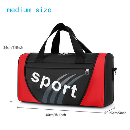 Travel luggage bag, suitable for gym, weekend vacation and storage, sports accessory bag, crossbody bag