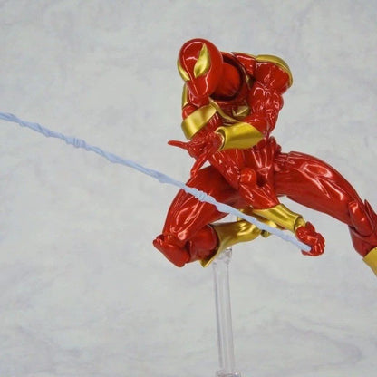 Bonecos de 15cm do filme da Marvel Comics, Homem-Aranha de Ferro articulado, Estátua de boneco de ação, Brinquedos colecionáveis de presente