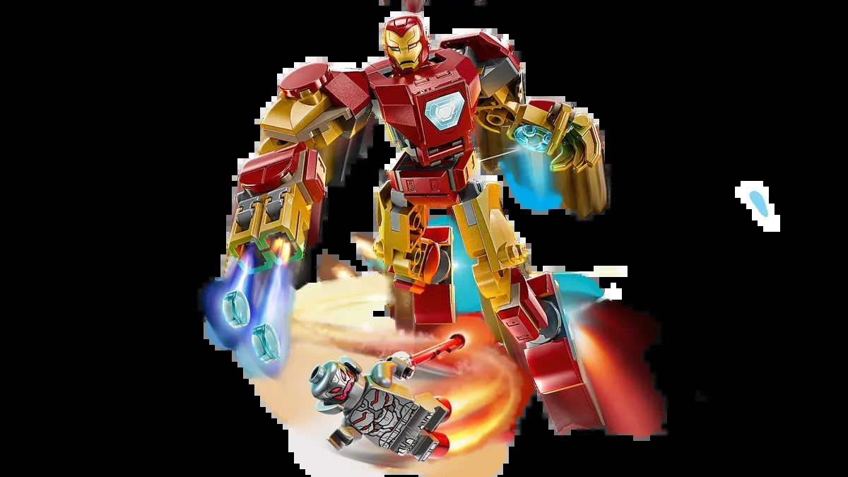 LEGO Marvel Série 76307 Homem de Ferro Mech Wars Ultron Blocos de Montar Quebra-Cabeça de Montagem Brinquedo Presente para Meninos