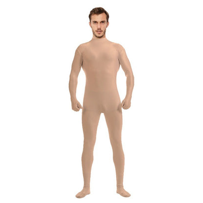 Adult Spandex Full Body Skin Tight Jumpsuit Zentai Suit Bodysuit Halloween Costume Women Men Dance Unitard Party Dancewear