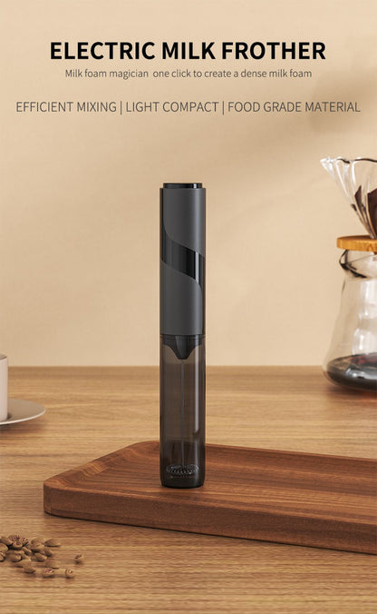 Kitchen Powerful Stirrer Milk Frother Handheld Foam Maker for Lattes Whisk Drink Mixer Coffee Electric Rechargable Egg Beater