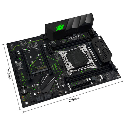 Kit Conjunto Placa Mãe MACHINIST MR9A PRO X99 LGA2011-3 CPU Xeon E5 2690 V3 Memória RAM DDR4 16GB (2*8GB) 2666MHz Combo TPM 2.0 Opcional