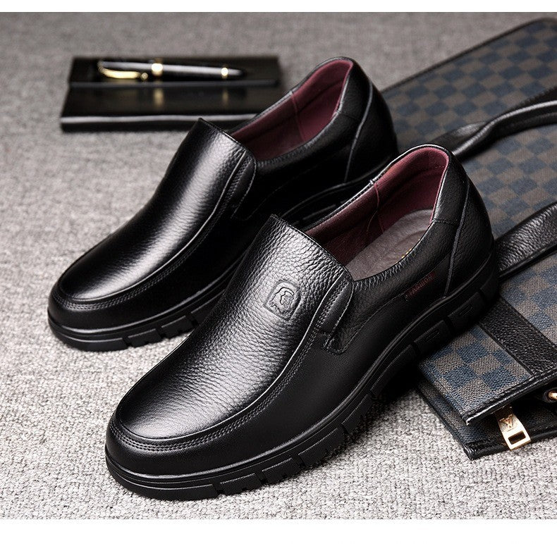 New Genuine Leather Handmade Shoes Casual Shoes For Men Flat Platform Walking Shoe Outdoor Footwear Loafers Breathable Sneakers