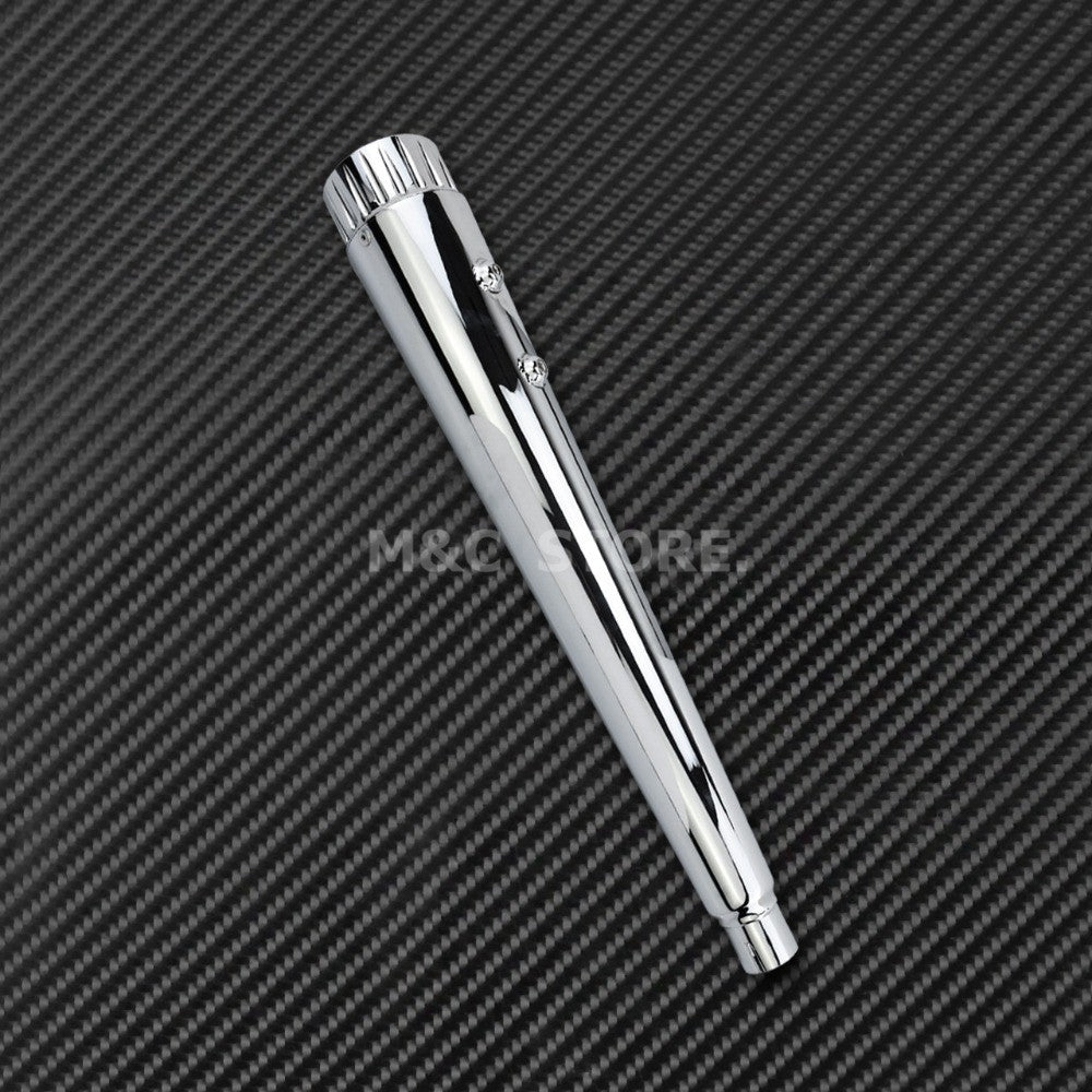 Motorcycle Megaphone Slip-On Mufflers Exhaust Pipes For Harley Touring Road Glide FLT Street Glide FLH Ultra Limited 2000-2020
