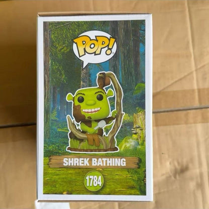 Genuine Funko Pop Shrek Action Doll Model Shrek Bathing 1748 Vinyl Sculpture Dolls Desktop Decoration Collectibles Gifts Toy