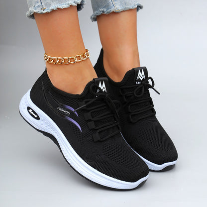 Women's summer breathable mesh flat shoes women's shoes casual sneakers shoes, clearance free shipping