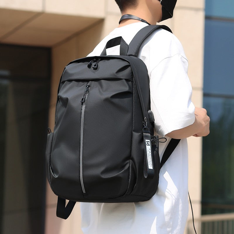 Mochila Masculina para Laptop 2025 de 17 Polegadas Impermeável para Faculdade, Escola, com Porta de Carregamento USB, Antifurto, para Viagens e Negócios